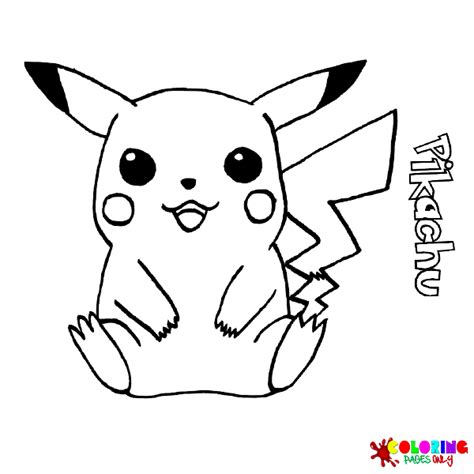 163 pages à colorier de Pikachu